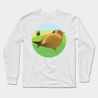 Cute garden birdies :Italian hills Long Sleeve T-Shirt